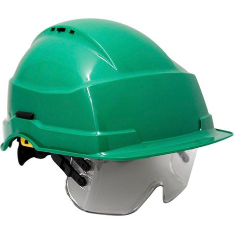 Casque de protection IRIS 2 ventilé - vert - AUBOUEIX