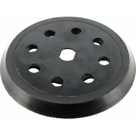 Plateau de ponçage avec velcro 125 mm - Pour ponceuse excentrique Black & Decker KA190 S E, BD190 S E, SPEC375, 797157-01 (1/3)