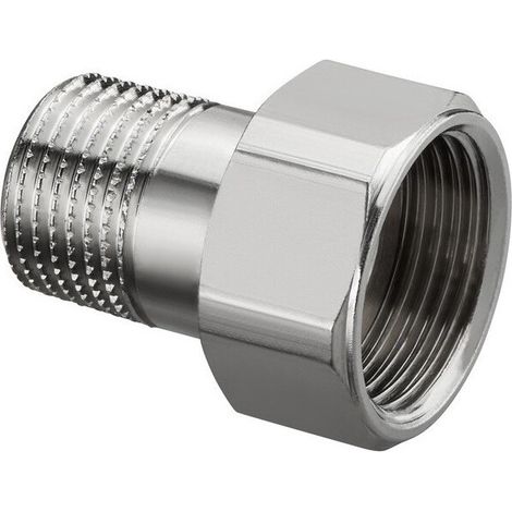 RACCORD A JOINT PLAT ( VERS RADIATEUR ) DN15 1/2 M - 3/4F