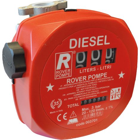 CONTALITRI MECCANICO PER GASOLIO attacco 1 - per gasolio  - ROVER