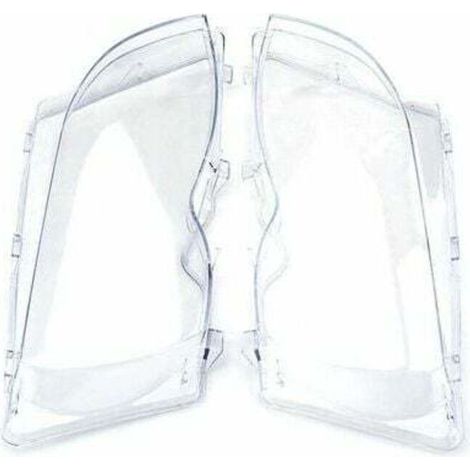 Copertura faro, copertura faro in vetro trasparente per Serie 3 E46 01-05 Facelift 63126924043, 63126924044-Crezuo