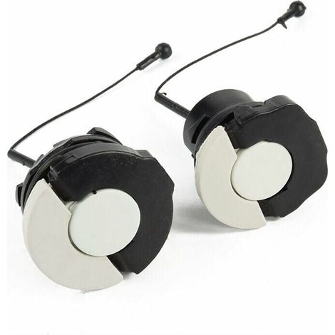 Lot de 2 bouchons pour réservoir à huile / Bouchon d'Essence carburant pour tronçonneuse Stihl ms171 ms181 MS200 ms210 ms200t ms211 ms192 ms192t ms230 ms240 ms250 ms260 ms340 MS360 56Vingt