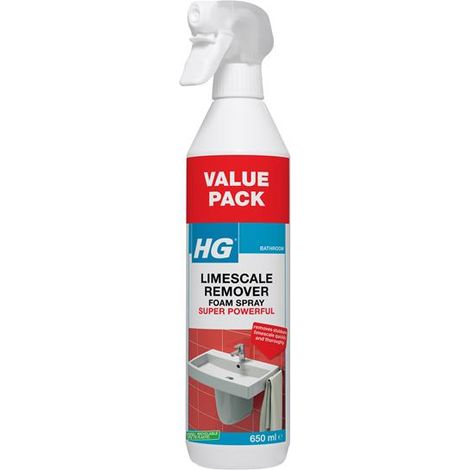 H G 605065106 Limescale Remover Foam Spray Super Power 650ml H/G605065106
