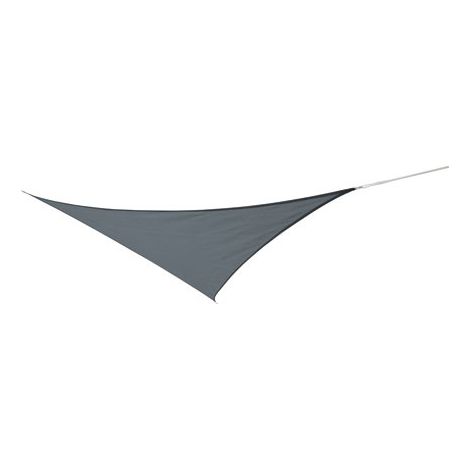 Tenda a vela triangolare ombreggiante da 5m, colore ardesia - Jardiline