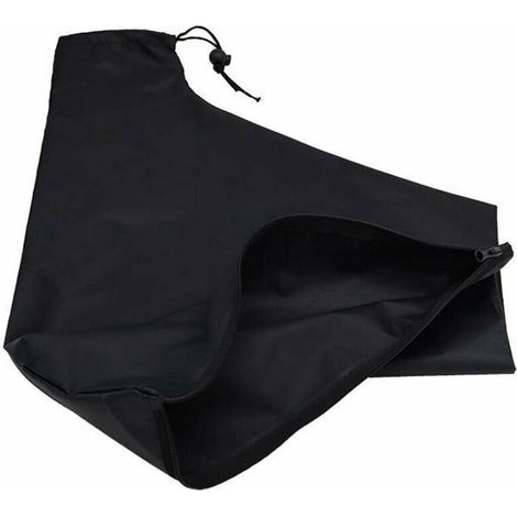 Convient pour sac de souffleur de feuilles à fermeture éclair Sac de souffleur de feuilles de remplacement 17 x 24 pouces Sac d'aspirateur de souffleur de feuilles Sac de collecte de poussière de feui (1/5)