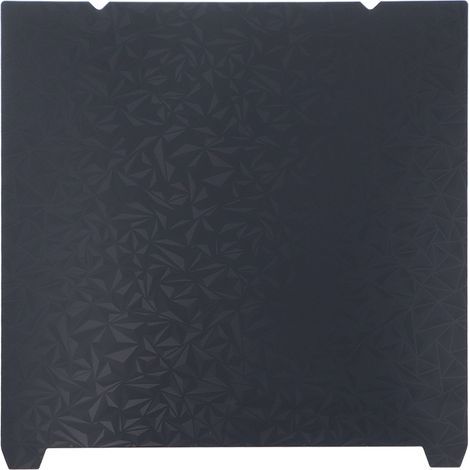 Glatte, strukturierte PEI-beschichtete 3D-Druckplatte, 310 x 315 mm doppelseitiges Druckbett, flexibles Federstahlblech für Ender 3 (1/5)