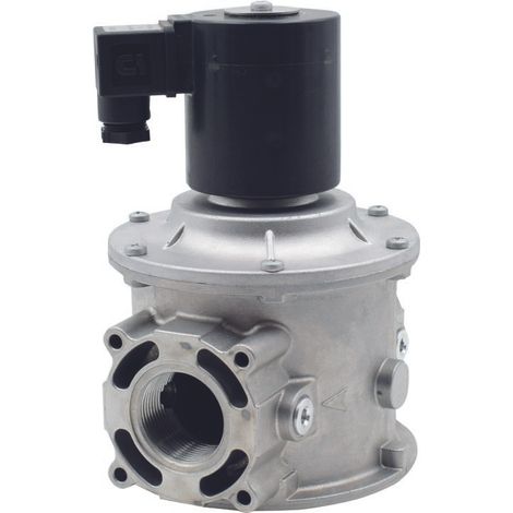 Elettrovalvola gas normalmente chiusa a riarmo automatico 1 bar dn32-1"1/4ff 230vac