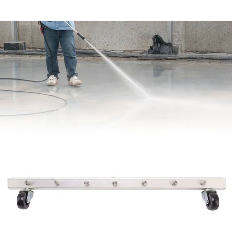 Pistolet Nettoyeur Haute Pression 65CM 7 Embouts 1/4 Rapide Pour Nettoyage Sol Voiture Balai Eau 4000psi-KZQ
