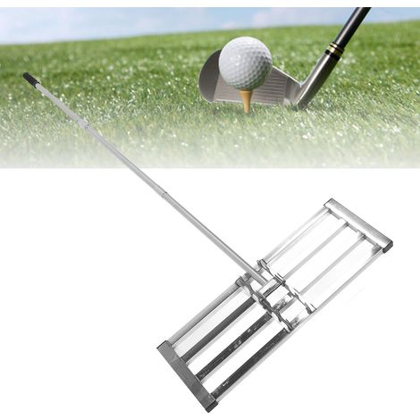 Niveauur En Acier Inoxydable pour Gazon et Green de Golf 76x26cm - Outil de Nivellation et de Régularisation du Sable et du Sol-KZQ (1/5)