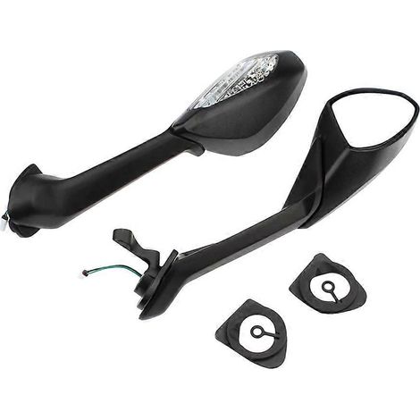 Retrovisor de moto con reflector y luz LED para Ducati Supersport 939 939s (1/5)