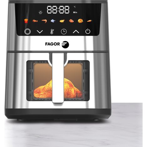 Friggitrice ad aria in acciaio inox da 5 litri e 1400 W - FGAF220V-1 - Fagor