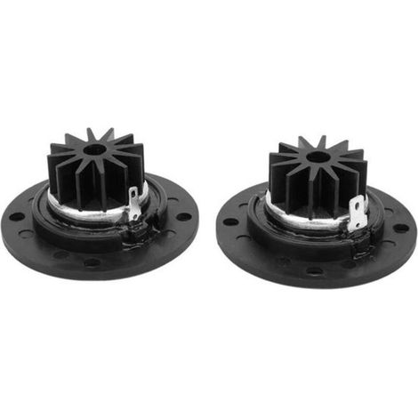 Set mit 2 HiFi-Lautsprechern (2 Zoll) für Audiosysteme – 6 Ω, 30 W – Leistungsverstärker für Hochtöner – Horn
