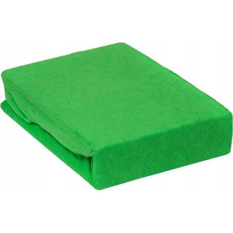 Sábana de rizo 180x80 verde (1/4)