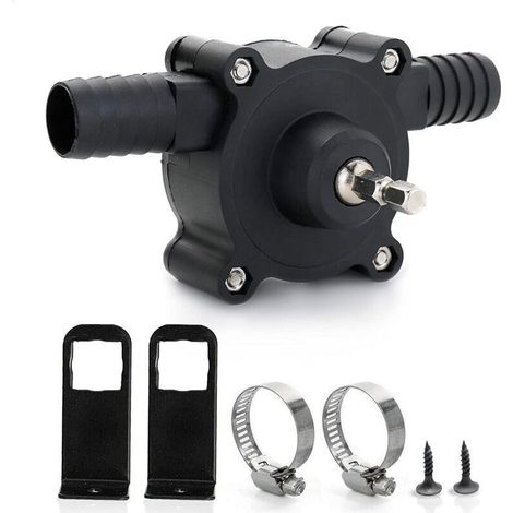 Pompe de perceuse électrique. pompe à eau mini pompe de perceuse électrique à main pompe auto-amorçante portable pompe de perceuse ménage petite pompe à eau pour la maison jardin. 6. 35Mm (1/4)