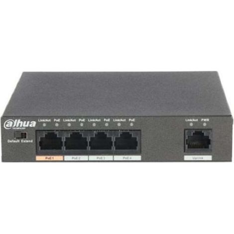 Switch Rete 3 Porte Poe + 1 Porta Hi-Poe + 1 Porta 10/100Mbps 60W (Pfs3005-4Et-60-V2)