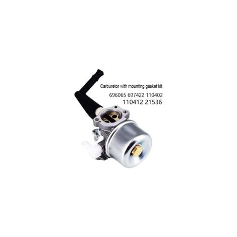 Carburateur pour & Stratton 696065 697422 110402 110412 215369 Carburateur de Rechange pour Moteur de Motoculteur..DEBUNS (1/4)