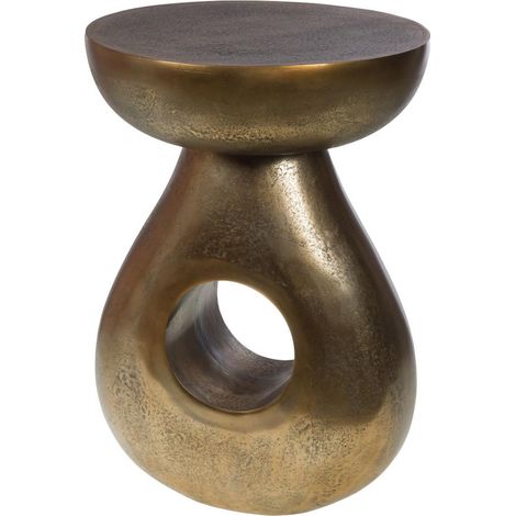 Amadeus - Bout de canapé totem en aluminium H59 cm Carmen