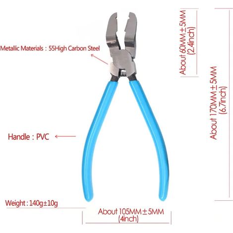 Tournevis pour clips d'intérieur de voiture, clou de porte de coffre, clé à clip en caoutchouc, pince pour phares, outils de modification audio pour panneaux de porte