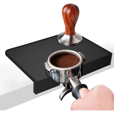 Non-Slip Silicone Tamping Mat, Black (1/5)