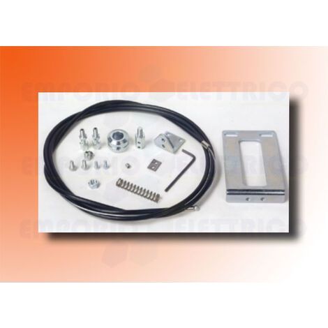 Kit De Deverrouillage Exterieur Pour Porte De Garage (Cable+Gaine+Accessoires) FAAC