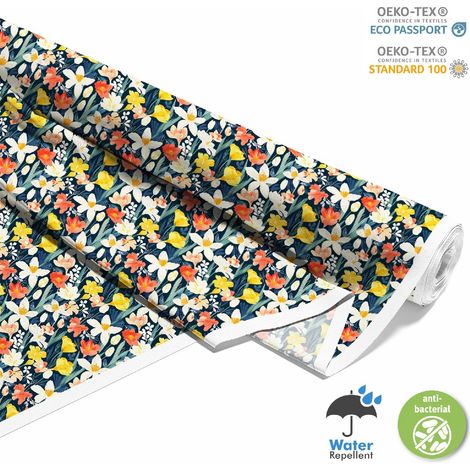 TESSUTI DECORATIVI PER ESTERNI OXFORD - Motivo primaverile I DX7457 (1/5)