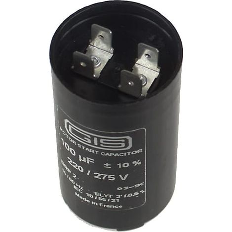 Universeel - condensateur electrolytique 100 µf 275 v - -