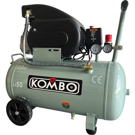 COMPRESSORE ELETTRICO 230 V -50HZ DA 2HP SERBATOIO DA 50 LT (1/2)