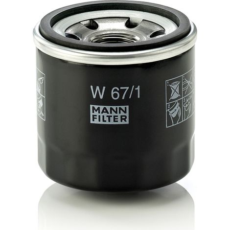 Filtro olio lubrificante MANN-FILTER W671