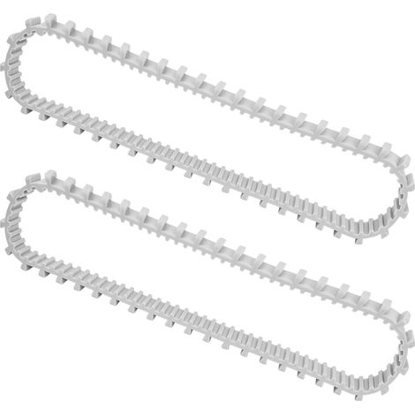 Set di 2 binari di alimentazione per robot Dolphin Maytronics con codice articolo 9985006-R2 - 30,5 x 30,5 x 2,5 cm - Grigio (1/5)