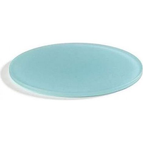 Plateau Rond Monobloc en Nacryl Lagon 30 cm Design Épuré et Résistant Idéal pour Table ou Meuble de Salle à Manger
