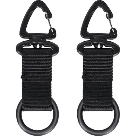 Silikon-Mundstückhalterung für Taucher mit Federclip für die zweite Stufe des Atemreglers (2 Stück).