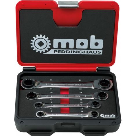 Clé 4x4 – Jeu de 4 en Coffret pour Entretien et Réparation Tout-Terrain - MOB (1/4)