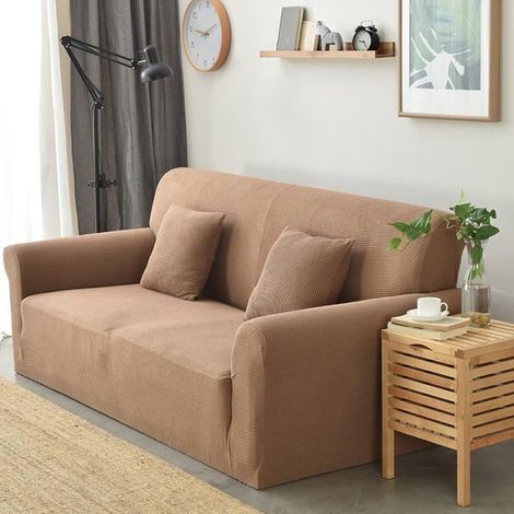 Verdickter Sofabezug, dehnbarer Sofa-Staubschutz für das Wohnzimmer, All-inclusive-Sofaschutz (1/5)