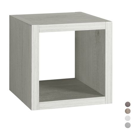PENSILE A GIORNO SOSPESO MOD. UNIKA- cm 20x22,5xH.20 Olmo Bianco- DH- pezzi 1