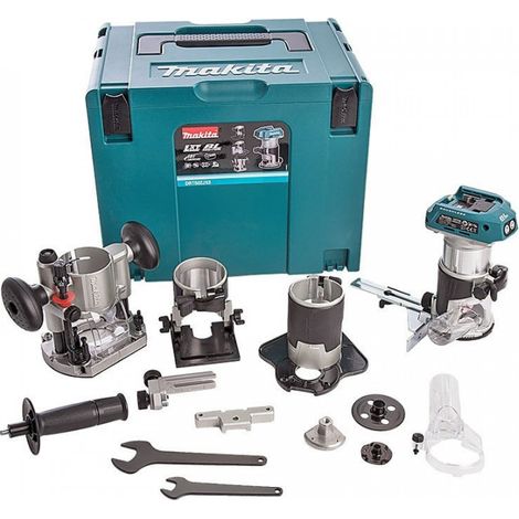Recortadora 18 V 8 mm + accesorios MAKITA - Sin batería ni cargador - DRT50ZJX3 (1/10)