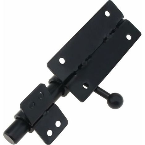 Loquet De Sécurité - Acier Inoxydable 304 - Pour Porte Coulissante En Bois - Lot De 2 (1/4)