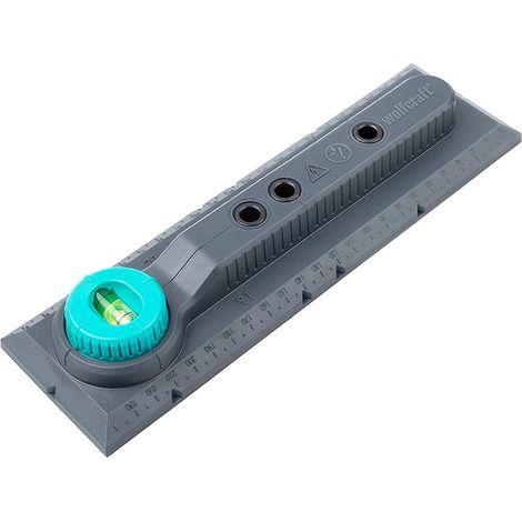 Wolfcraft Markier- und Anbohrschablone Drill-Jig Elektro