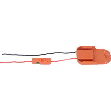 Station de charge professionnelle avec fusible et interrupteur pour batterie RIDGID AGE 18V, connecteur d'alimentation et borne de contact. (1/5)