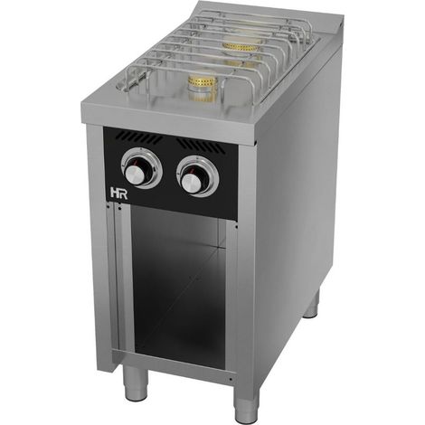 Fourneau "basic" 2 à 6 feux vifs s/750 sur placard - HR Fainca