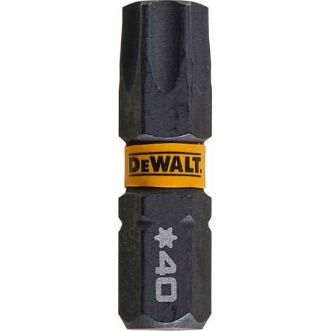 DeWalt DT7373-QZ - Pack de 5 puntas de impacto T40, 25 mm
