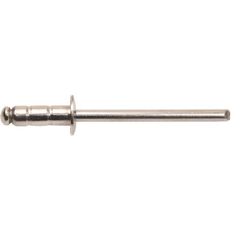 250 Rivets Aveugles Multiserrage Tête Ronde GOMULTI MINOX 4.8 x 24 mm - Alu/Inox - D-Work