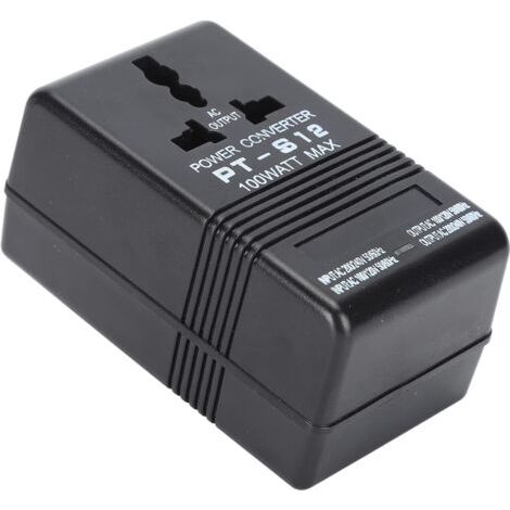 HOXILEELEO - Convertisseur de tension 100 W CA 100-120 V vers 220-240 V – Adaptateur secteur pour appareils électroniques – Matériau PC durable