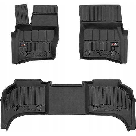 Tapis de sol et tapis de sol en caoutchouc pour Land Rover Defender 2 (2020) - 3D TROUGH (1/5)