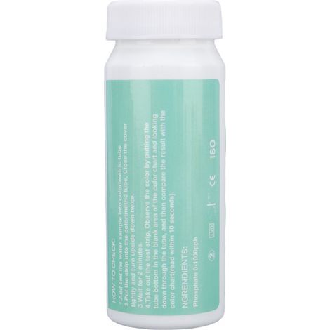 Bandes Réactives pour Test de Phosphate PO4 50 Unités, Détection Rapide et Précise pour Piscine, Aquarium et Eau Potable (1/4)
