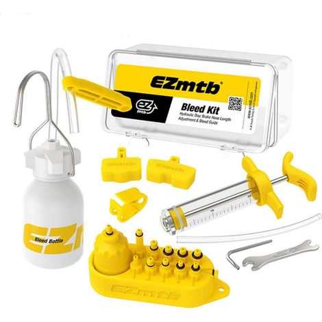 Kit de purge hydraulique de vélo pour freins à disque