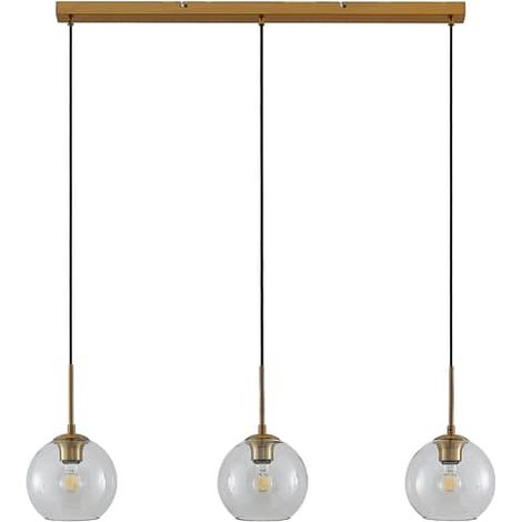 [GEBRAUCHT] B-Ware Lindby Grady Pendelleuchte Mit Glasschirmen Pendelleuchte Deckenlampe Hängela289 (1/2)