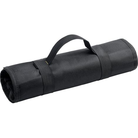 Sans outils pour clé à molette tournevis, pinces, compartiments à roulettes, organiseurs, pochette enroulable en toile pour homme, petite douille porte-monnaie (1/5)