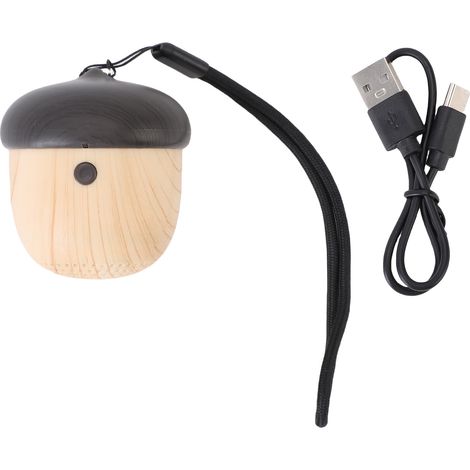 Haut-parleur Portable puissant en forme de noix de basse, sans fil, Bluetooth, pour voiture, voyage en plein air, randonnée (1/5)
