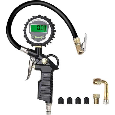 Manomètre numérique pour pneus, manomètre de pression des pneus avec écran LCD, manomètre numérique pour pneus (1/5)