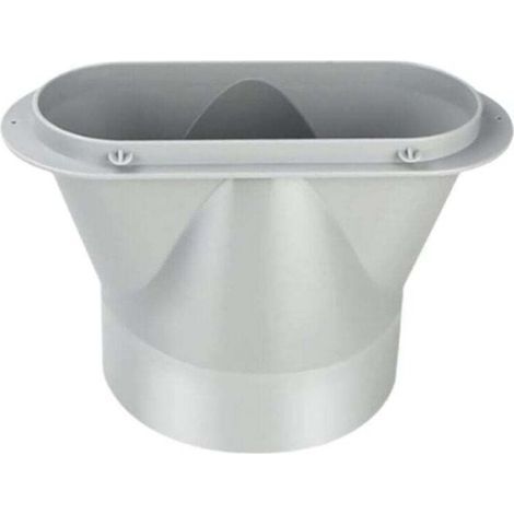 Enowelir 150 mm Flachmundstück, geeignet für Abluftschlauch-Sets tragbarer Klimaanlagen (1/5)